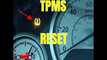 How to Reset the TPMS Dash Light