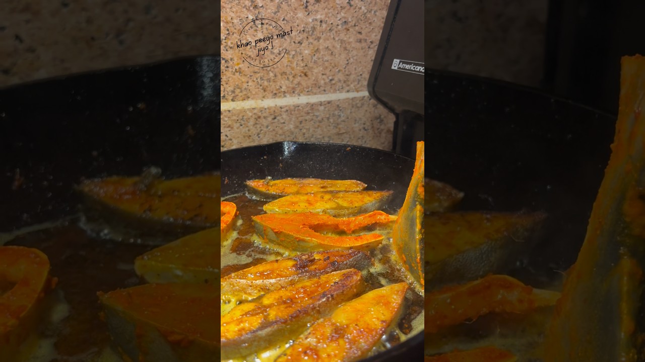 Sizzling Fish Fry | Relaxing Cooking ASMR