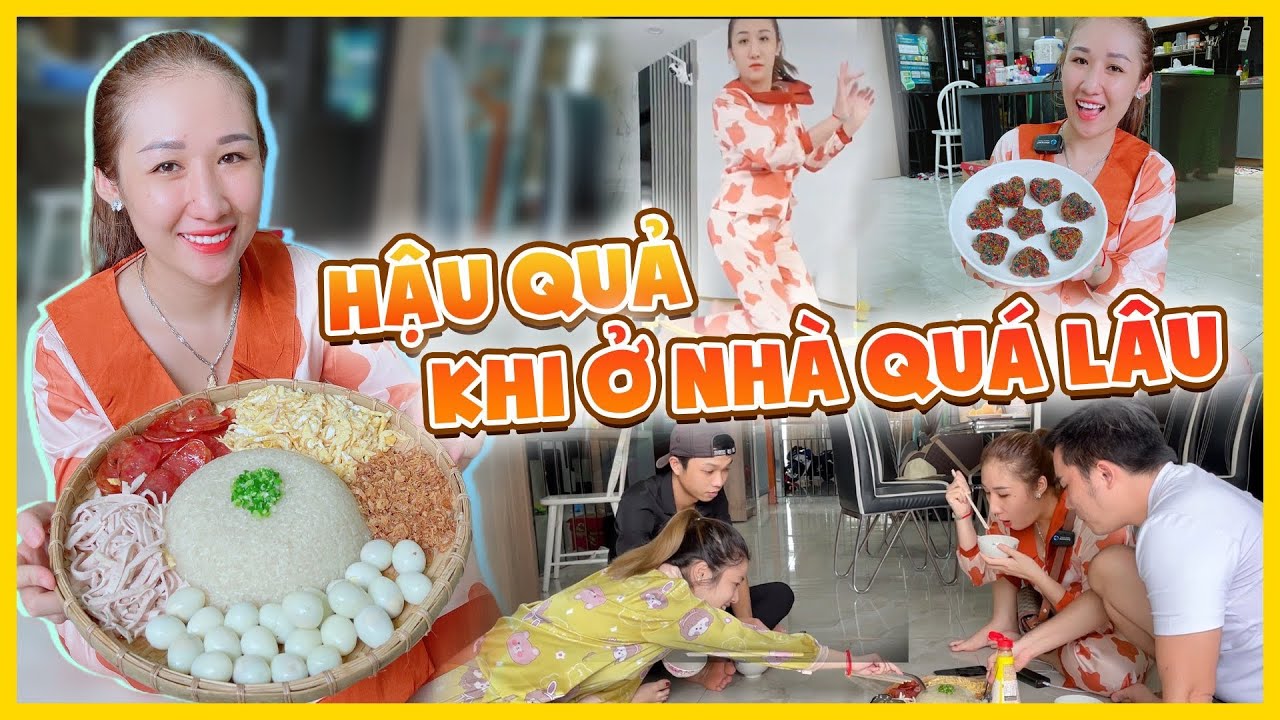 Bày trò nấu đủ món: xôi mặn, xôi ngũ sắc và cái kết khi ở nhà quá lâu | Ngày giãn cách thứ 3