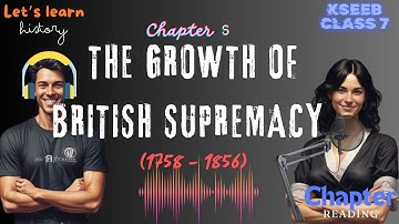 THE GROWTH OF BRITISH SUPREMACY (1758 – 1856):  CHAPTER READING|  7TH STD KSEEB || KSEEB