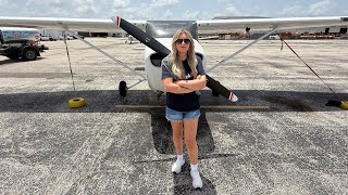 First Time Soloing a Cessna in Over 6 Years!