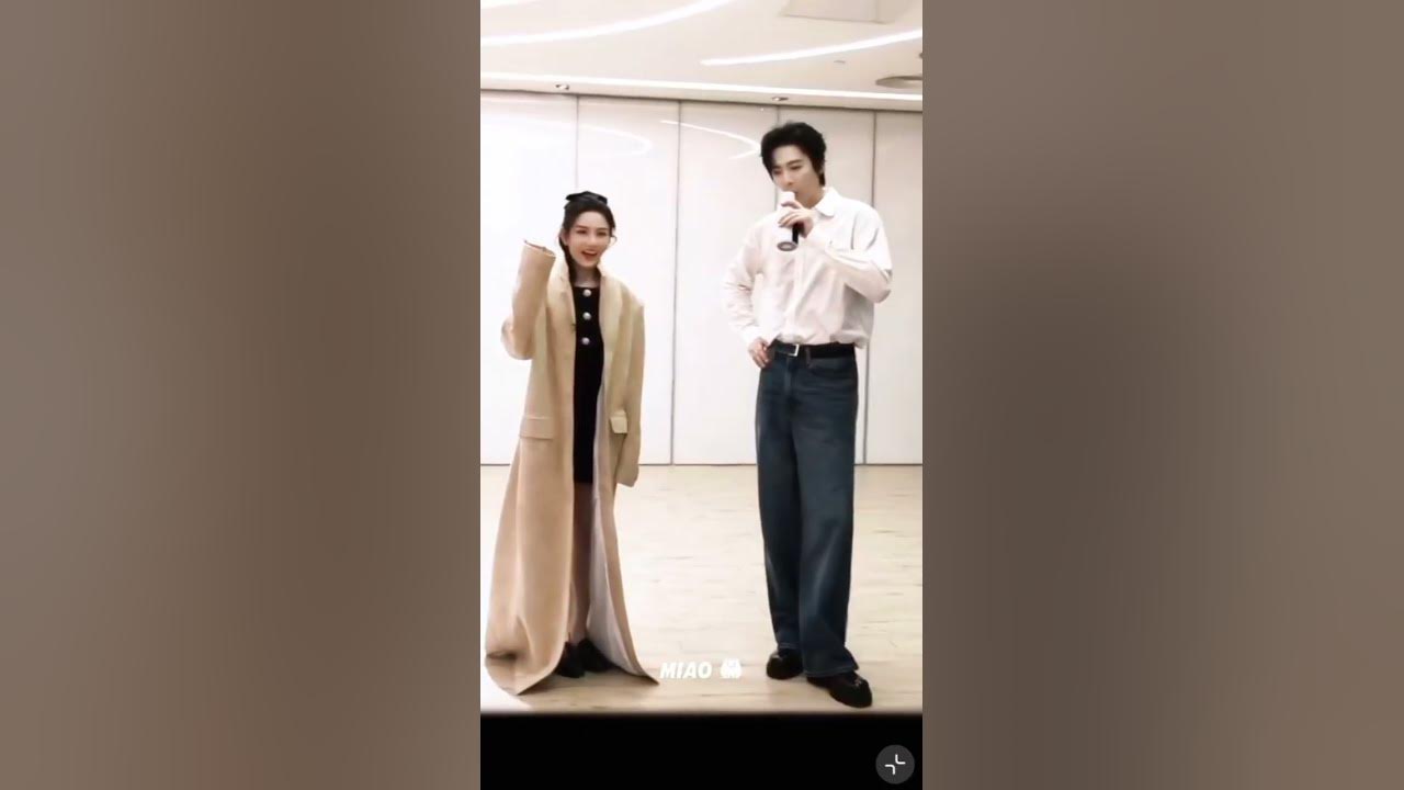 #songzuer looks so cute in #liuyuning coat!! 😍💕#theprisonerofbeauty