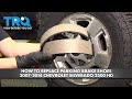 How to Replace Parking Brake Shoes 2007-2014 Chevrolet Silverado 2500 HD