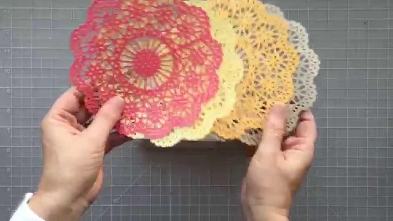 martha stewart doily punch starter kit youtube martha stewart paper flower kit