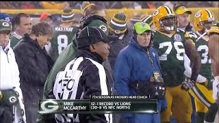 2012 Week 14 β Lions 20 @ Packers 27