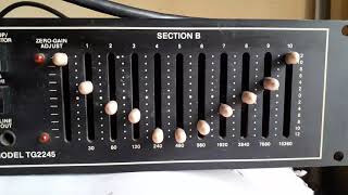 Soundcraftsmen | Audio Equalizer | Model No. TG. 2244 | Art. #044 | Ca. 1980 | Non Company Sponsored