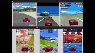 Ferrari GT: Evolution Revolution World Track 100kb vs 1mb J2ME Loader Mobile Game Android emulator