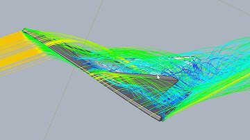 SolidWorks Flow Simulation - Giant Spaceplane High AOA Reentry Test