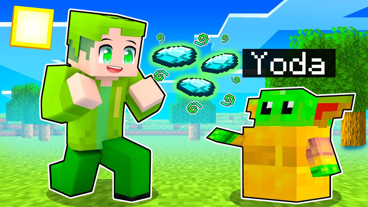 MI FINGO BABY YODA PER AIUTARE I TUOI AMICI Su Minecraft!