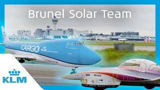 KLM | Proud carrier of the Brunel Solar Team
