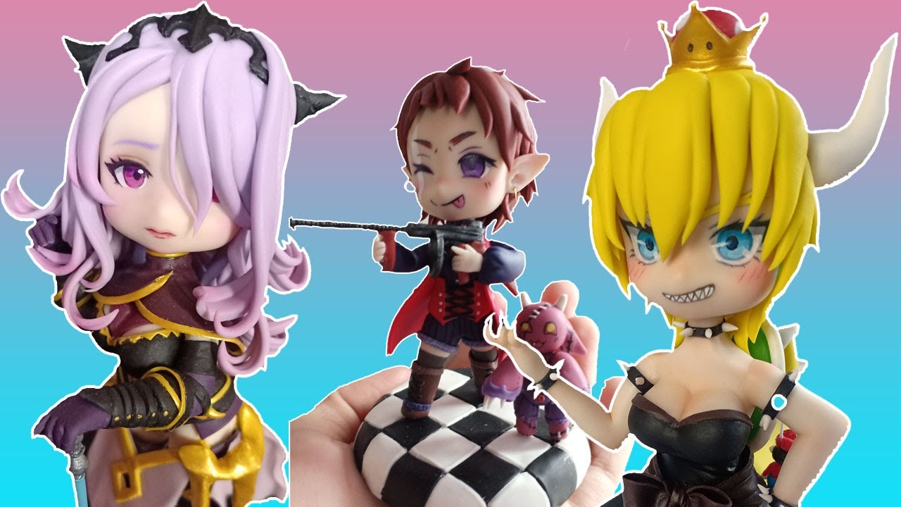 Clay Figurines Commission Update 2 YouTube