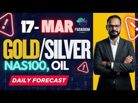 Video preview for GOLD Price Prediction TODAY | 17 March 2026 | #GOLD #USOIL #NASDAQ #silver. Forex Market Updates.