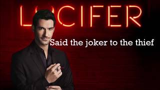 Lucifer Soundtrack S02E01 All Along The WatchTower (Feat. Tom Ellis) [ Lyrics Video ]