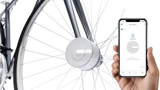 Smart Bike Lock | Lock/Unlock with App, Theft Alarm, Riding Data Analysis