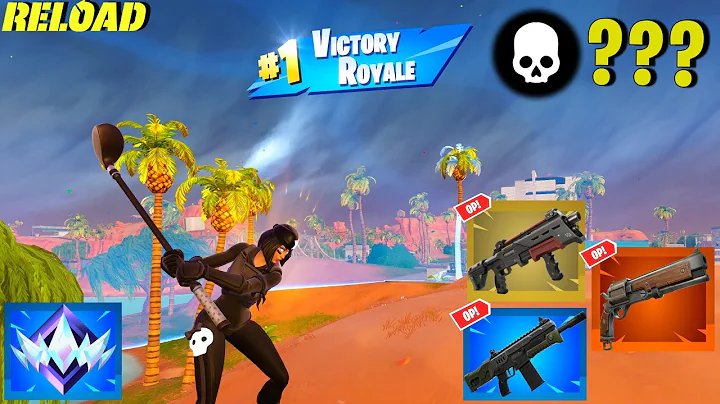 High Elimination Unreal Ranked Solo Reload Zero Build Win Gameplay | Fortnite Chapter 6