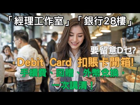 Debit Card扣賬卡開箱! 手續費、回贈、外幣兌換，一次講清！要留意啲乜? #銀行 #debitcard #扣賬卡 #理財 #外幣兌換 #旅遊