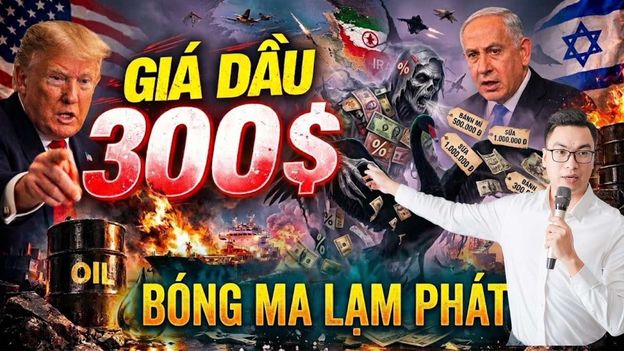 GIÁ DẦU PHI MÃ - BÓNG MA LẠM PHÁT TRỞ LẠI| Tú Lê