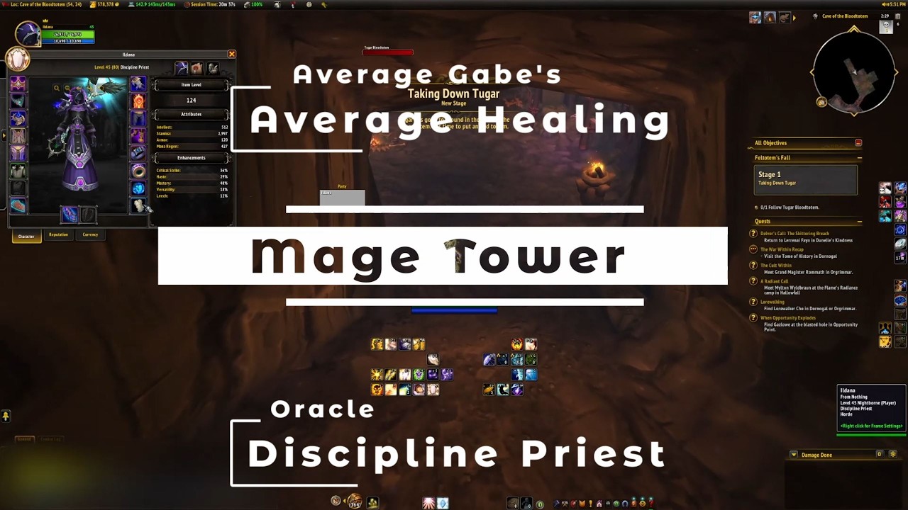 Discipline Priest | Mage Tower | TWW 12.0 Midnight Pre Patch