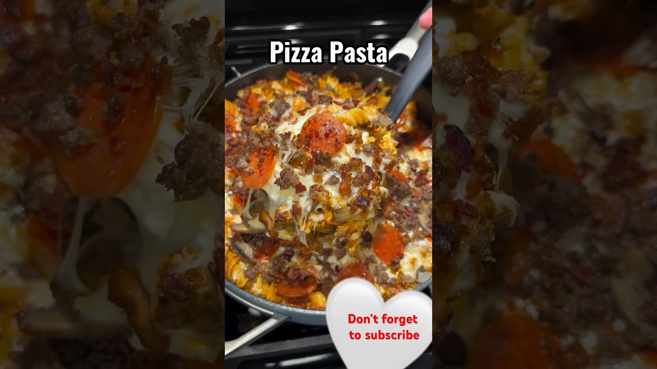 Ever had Pizza pasta😩👌🏾🤤