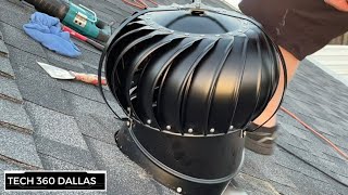 How to Install a Roof turbine  a step by step guide