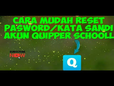 Cara Reset Pasword/Kata Sandi Akun Quipper School Yang Lupa Kata Sandi Di Android