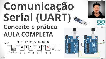 Comunicação Serial UART | Comunicação de Dados para Automação (Aula Completa)