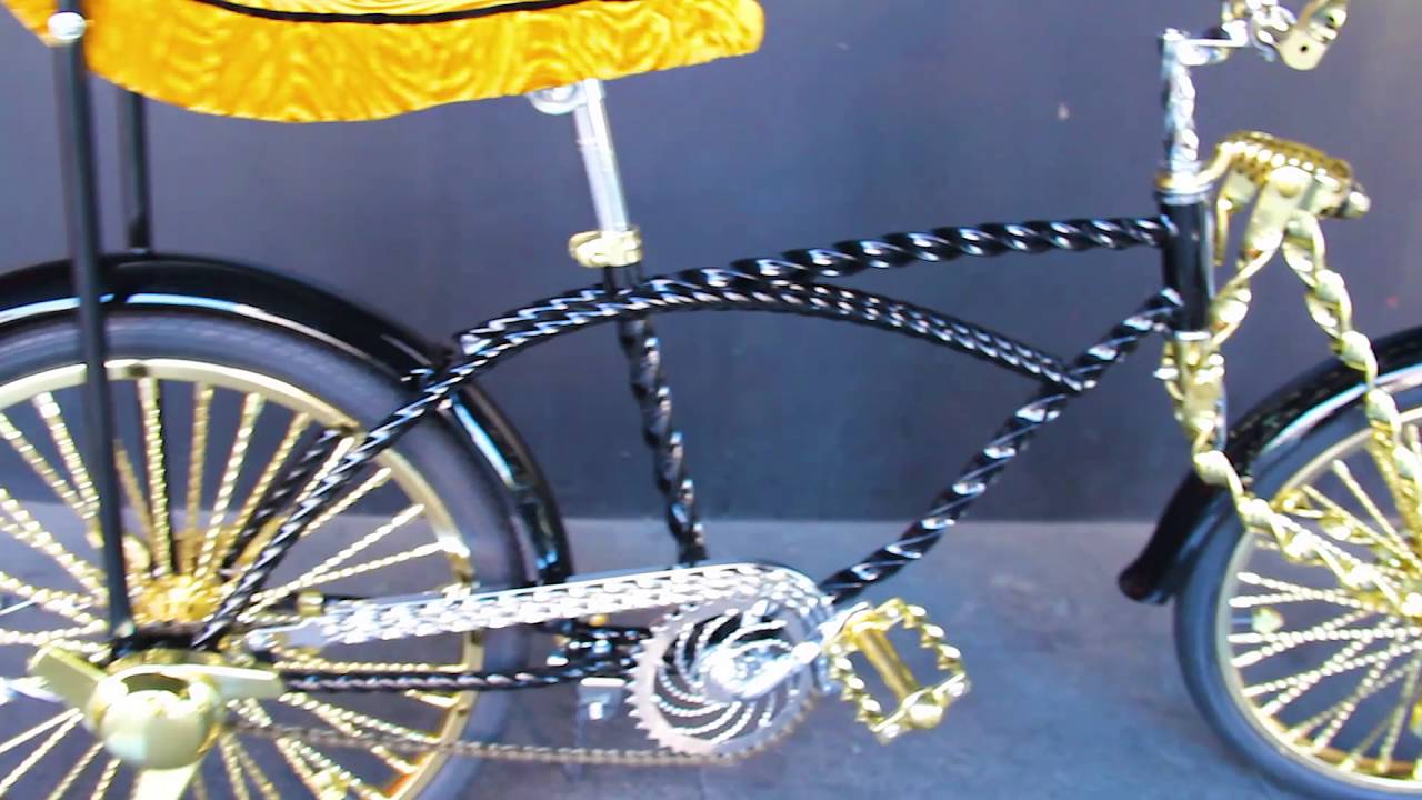twisted frame lowrider bike