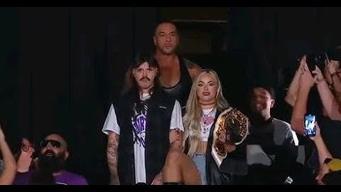 Rhea Ripley, Damien Priest, Liv Morgan, & Dominik Mysterio WWE Segment
