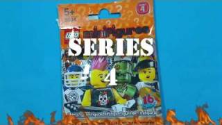 LEGO SERIES 4 MINIFIGS COMPLETE
