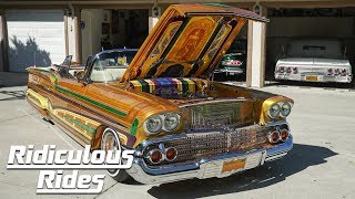 Spectacular Chevvy Lowrider Boasts 600 Custom Parts | RIDICULOUS RIDES