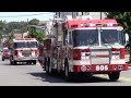 Fire Trucks Responding Compilation - Best Of 2017