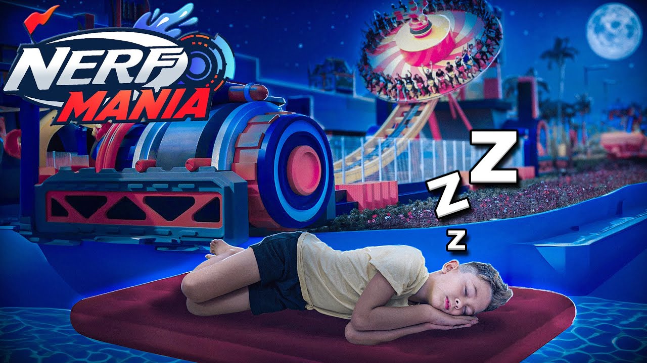 Meu Filho Passou 24 Horas no Parque da Nerf no Beto Carrero #betocarrero #nerf