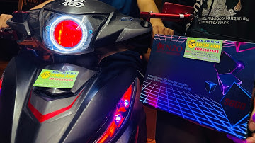 WAVE RSX FI 2023 độ siêu đẹp - bi cầu led KENZO S600 Thử ánh sáng - Zalo soon anh 0346669686