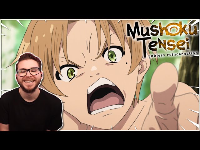 RUDEUS VS GALLUS CLEANER! - React Mushoku Tensei EP 14 