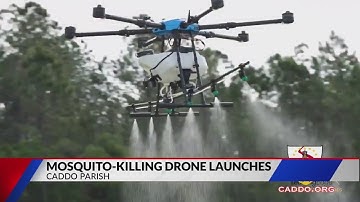 Caddo Parish launches drone to keep mosquito population under control