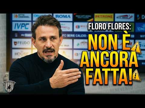 Video Benevento, Floro Flores: Prestazione da grande squadra, ma non è ancora fatta