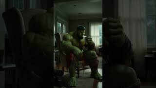 Hulk is eating snot. #avengers #hulk