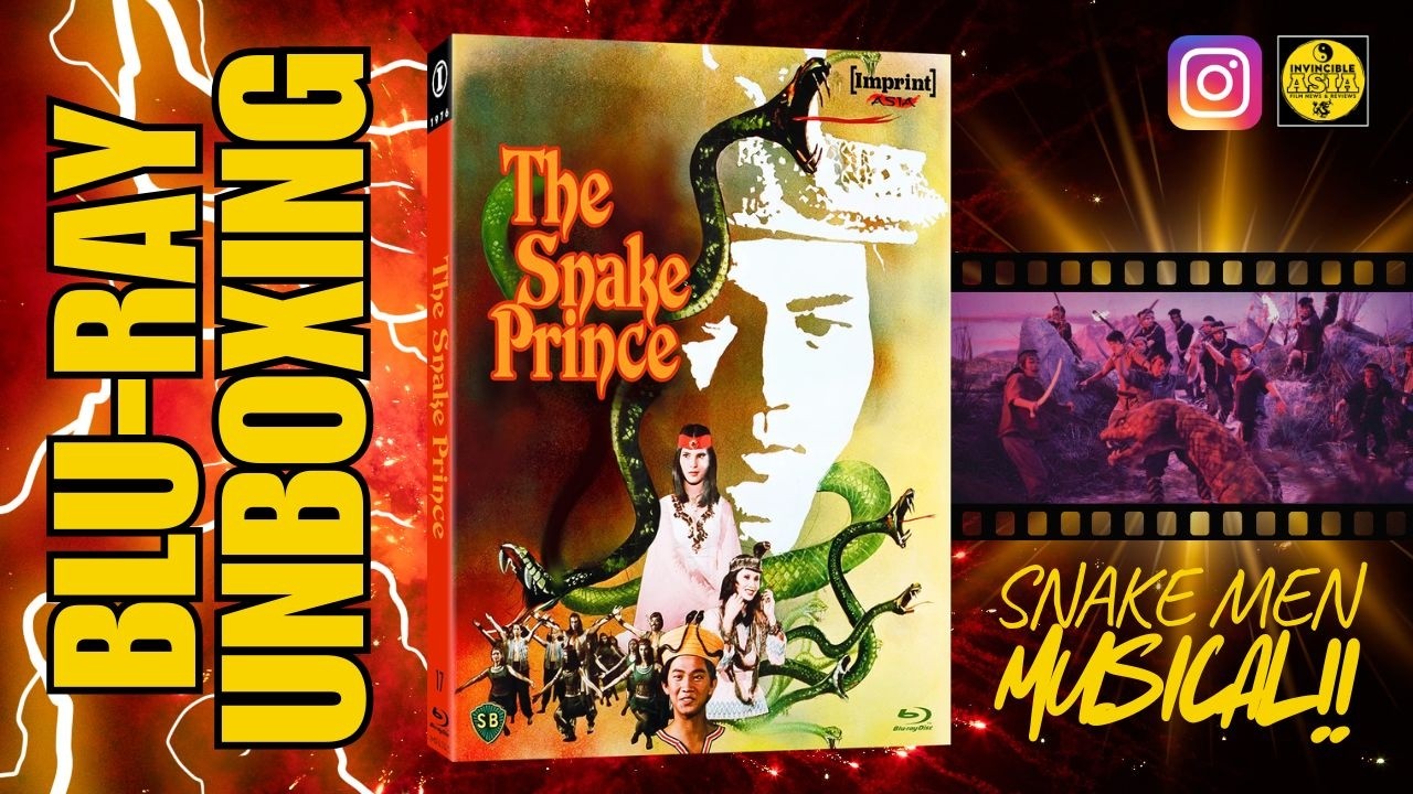 THE SNAKE PRINCE 蛇王子 - Via Vision/Imprint Asia Blu-ray Unboxing