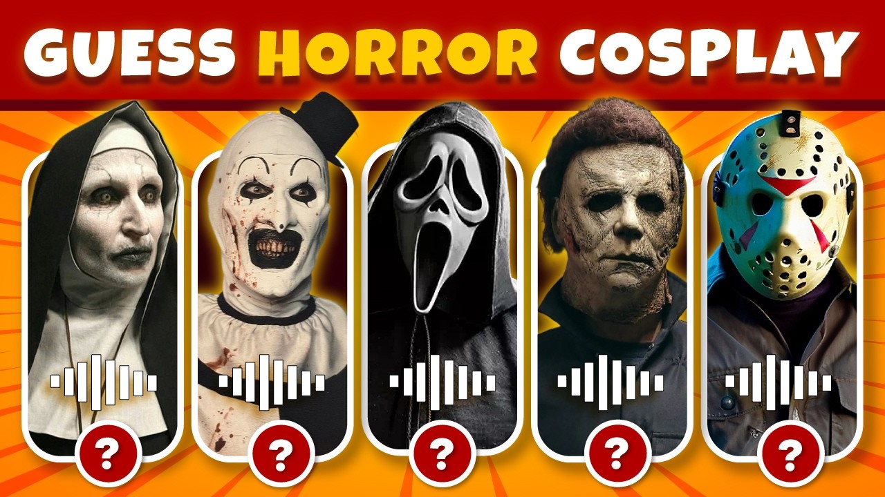 Guess the Movie Horror Cosplay Quiz 🎃 Impossible Horror Movie Quiz Challenge