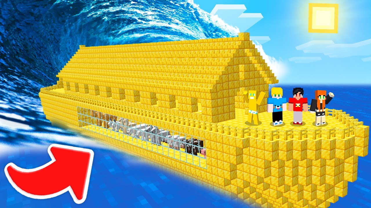 Я построил Ноев ковчег, чтобы спасти всех!