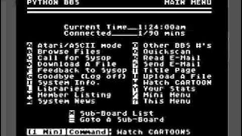 ATARI BBS SIM (850 Express)