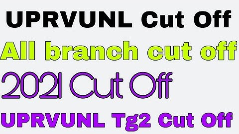 UPRVUNL TG2 Cut Off Marks 2021 | UPRVUNL TG2 Cutoff Marks 2021 | UPRVUNL TG2 Cut Off 2021 |NEW NOTES