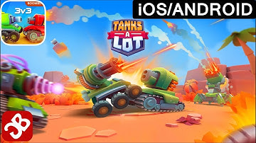 Tanks A Lot - 3v3 brawls - iOS/Android - Gameplay Video