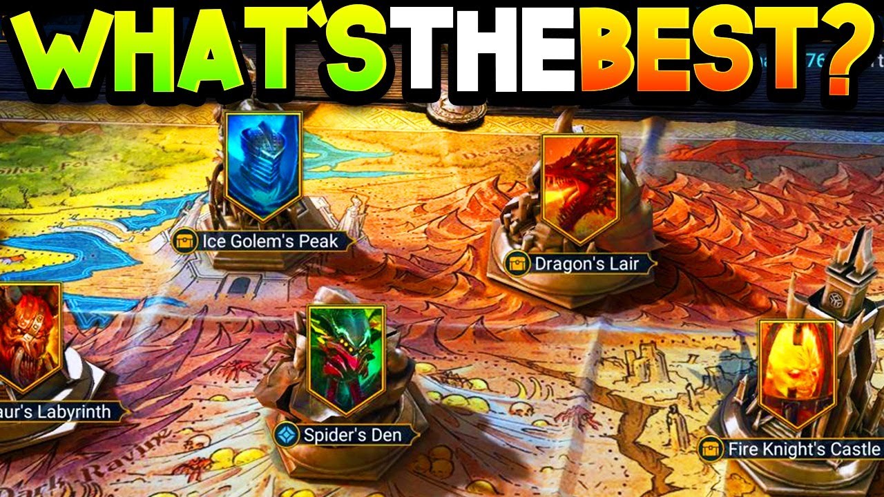 RAID DUNGEONS: WHERE TO FARM AND WHEN?