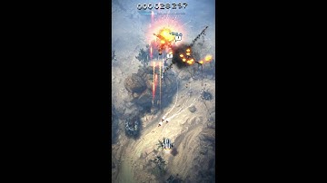 Sky Force Reloaded - Stage 1 Hard difficulty (Android gameplay 1080p)