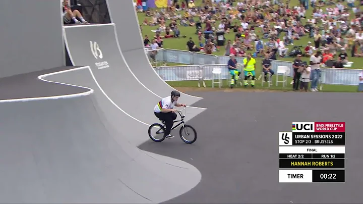 Hannah Roberts | 1st place - UCI BMX Freestyle Par...