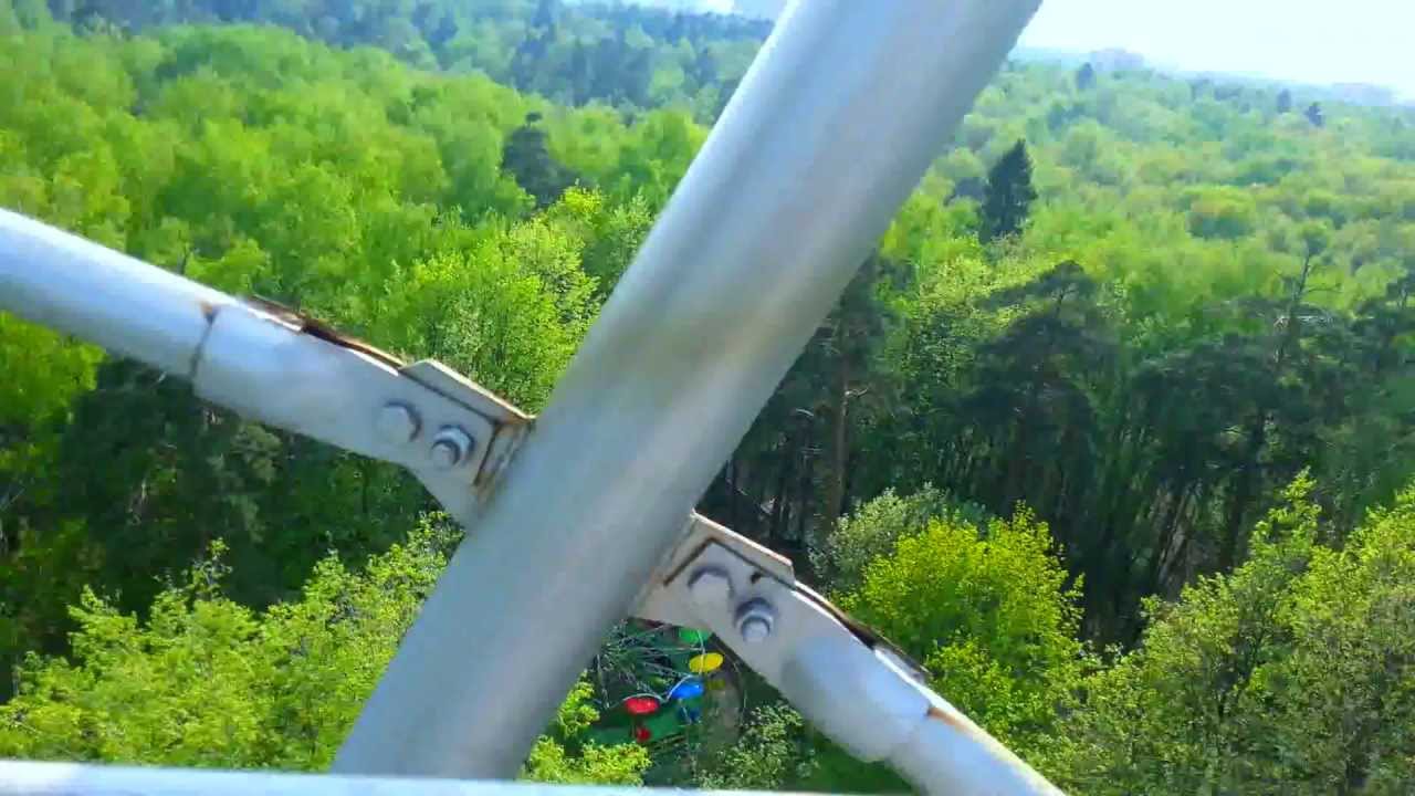 Колесо обозрения в Красногорском городском парке, г. Красногорск - YouTube