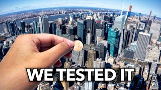 How Dangerous Is A Penny Dropped From A Skyscraper?