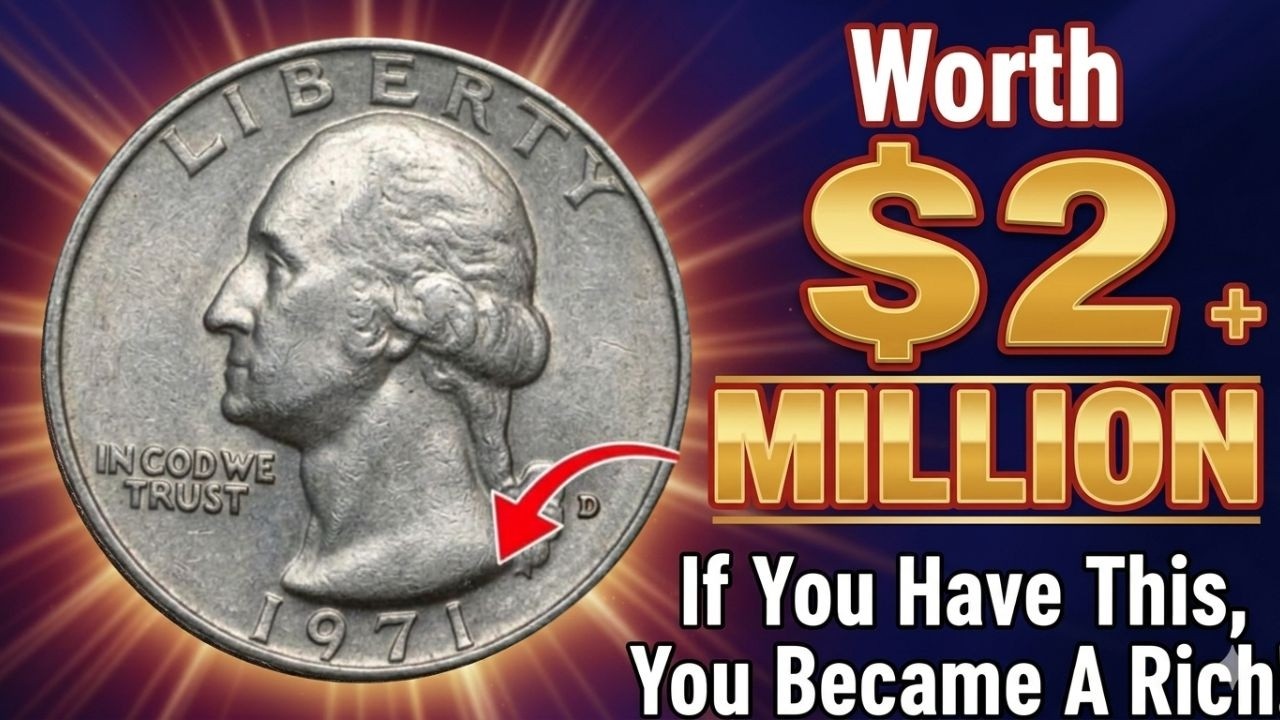 MOST VALUABLE 1971-D Washington Quarter Coins Worth BIG MONEY