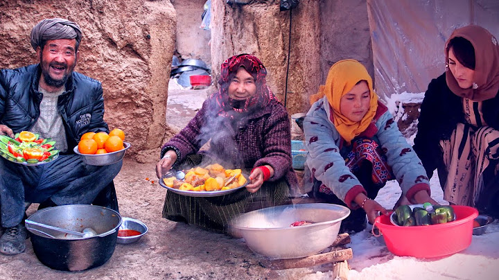Afghan Village Cooking Compilation: Meat & Potato Shorba + Family Chicken Feast